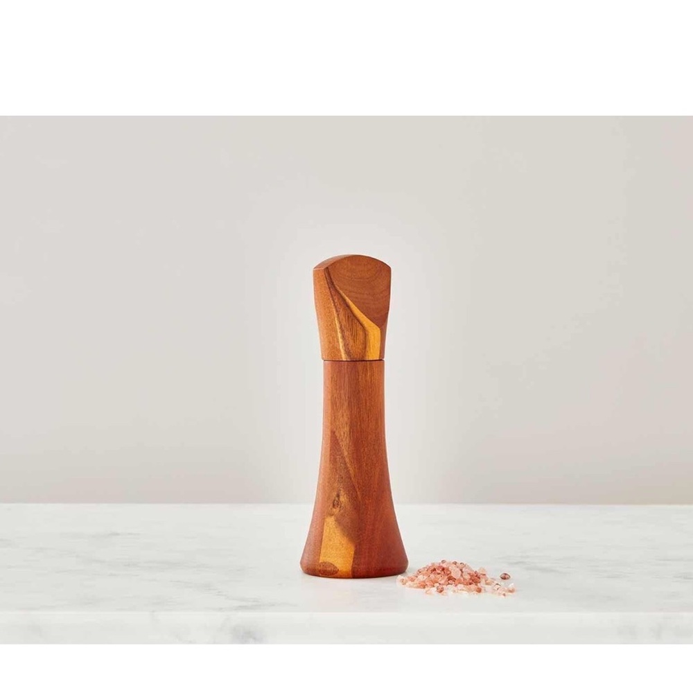 Nambe acacia wood Brown Wooden Pepper Mill